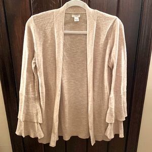 JCREW Women’s bell sleeve cardigan sweater